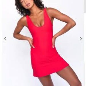 NWOT Skatie Jane athletic dress size S, color: cherry, sold out!